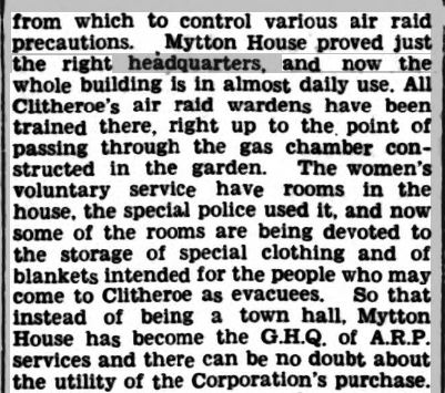 1939-08-11 A.R.P.   H.Q.  Mytton House 2